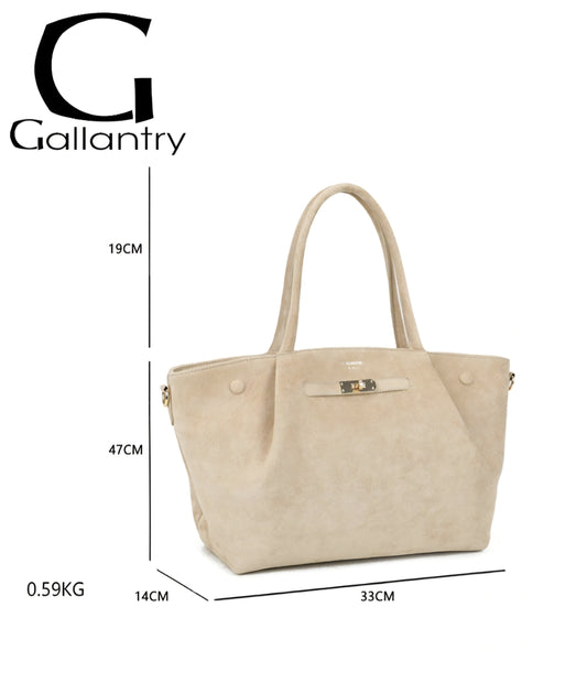 Gallantry mockahandväska Beige