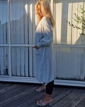 Ladda upp bild till gallerivisning, Cardigan  Lång Penny Grå
