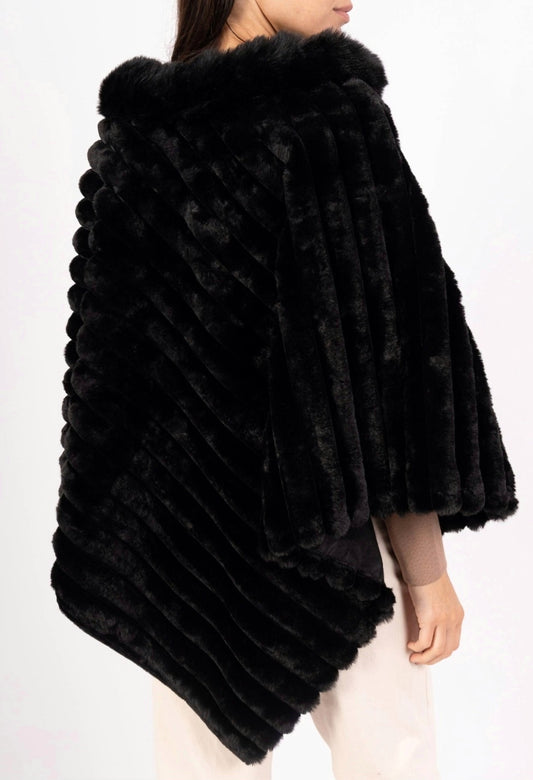 Poncho Svart