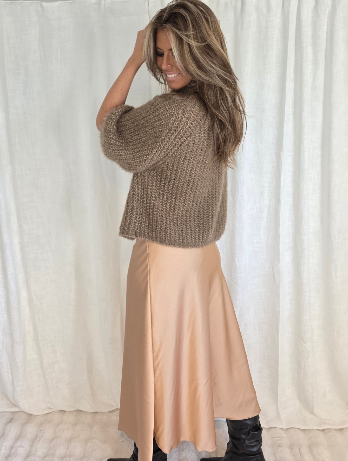 Satinkjol Tina Champagne