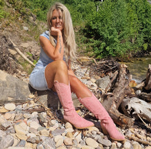 Ladda upp bild till gallerivisning, Cowboy boots Rosa
