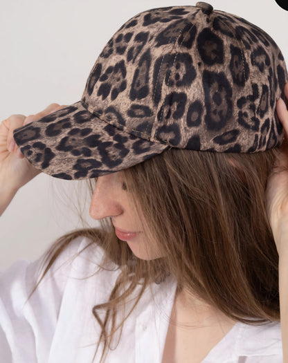 Leopardmönstrade keps