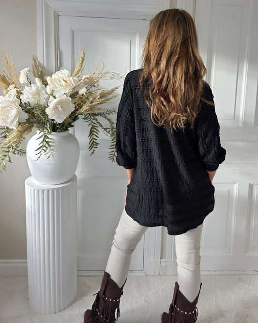 Skjortklänning Svart