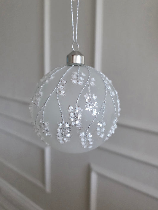 Julkulor Frosty 4-pack 8cm