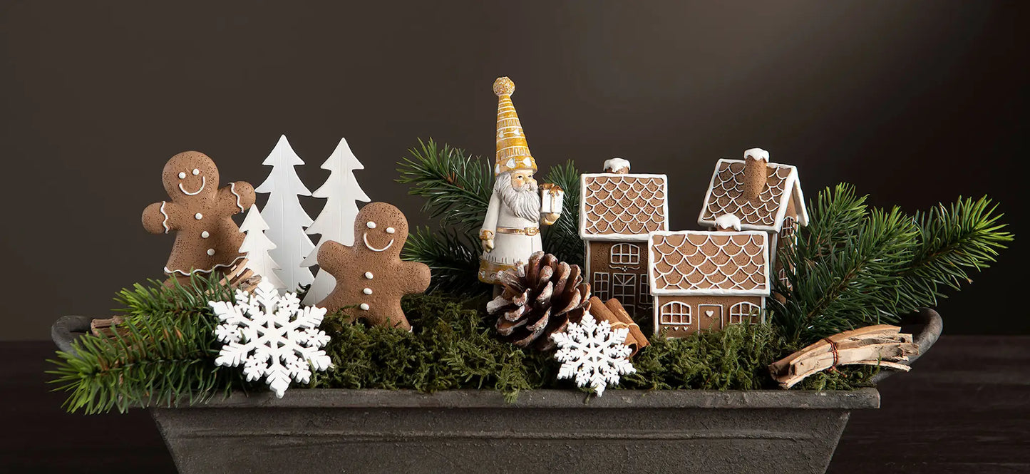 Stick Pepparkakshus 8 cm 2-pack