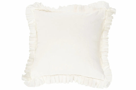 Kuddfodral Frill offwhite 
45x45 cm
