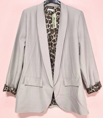 Blazer leopard Taupe