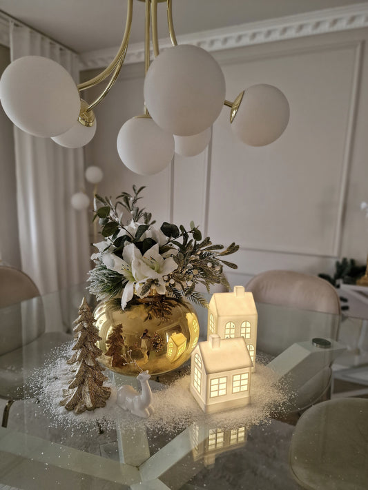 Inomhusdekoration belysning Vinter 16 cm