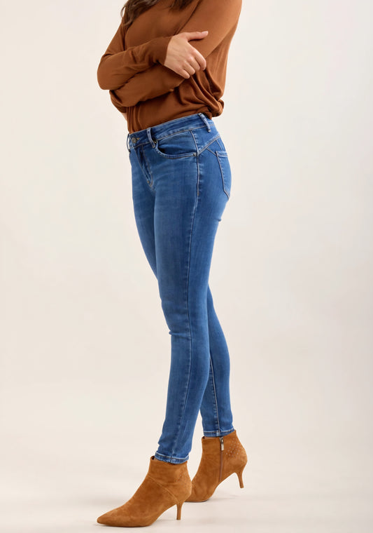 Toxik skinny push-up stretchjeans