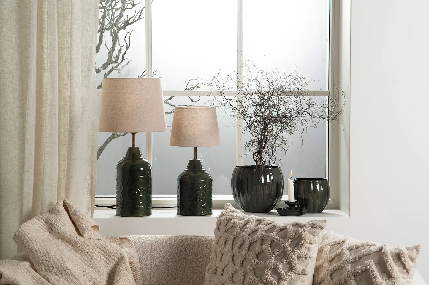 Lampskärm Linne Natur
26 cm