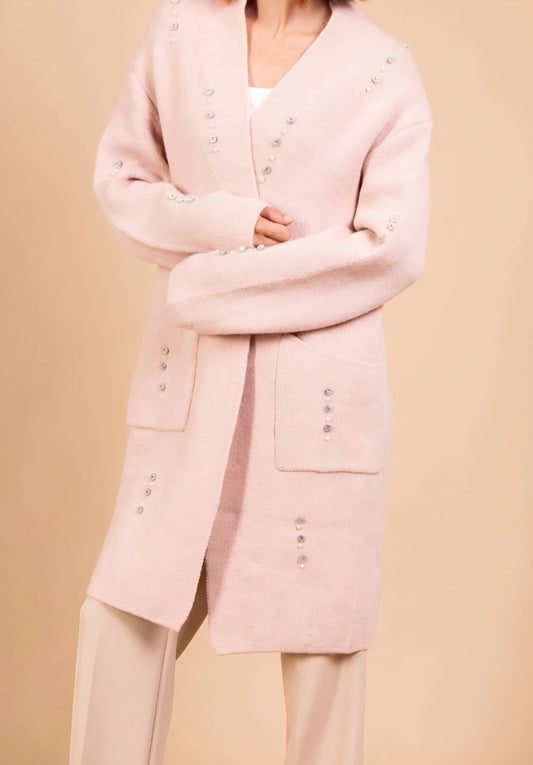 Cardigan Rosa Mysig