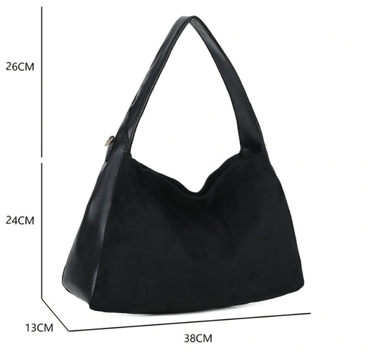 Gallantry Stor Mockahandväska Svart