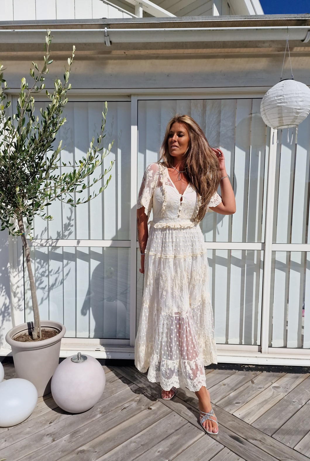 Dress Estelle Offwhite