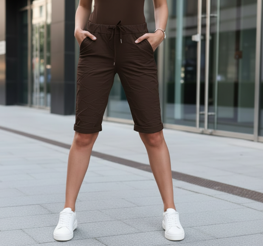 Mirakel Shorts/Capri Brun