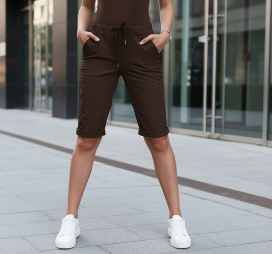 Mirakel Shorts/Capri Brun