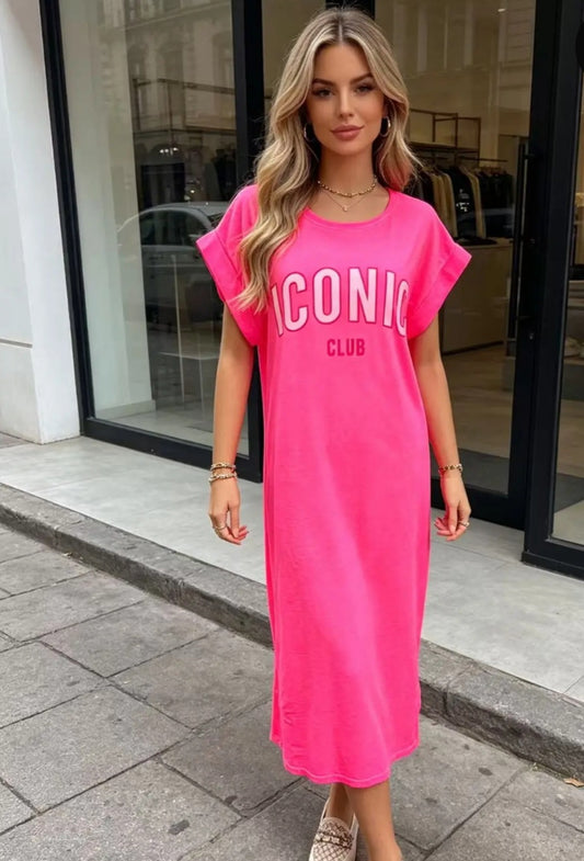 Iconic klänning Rosa