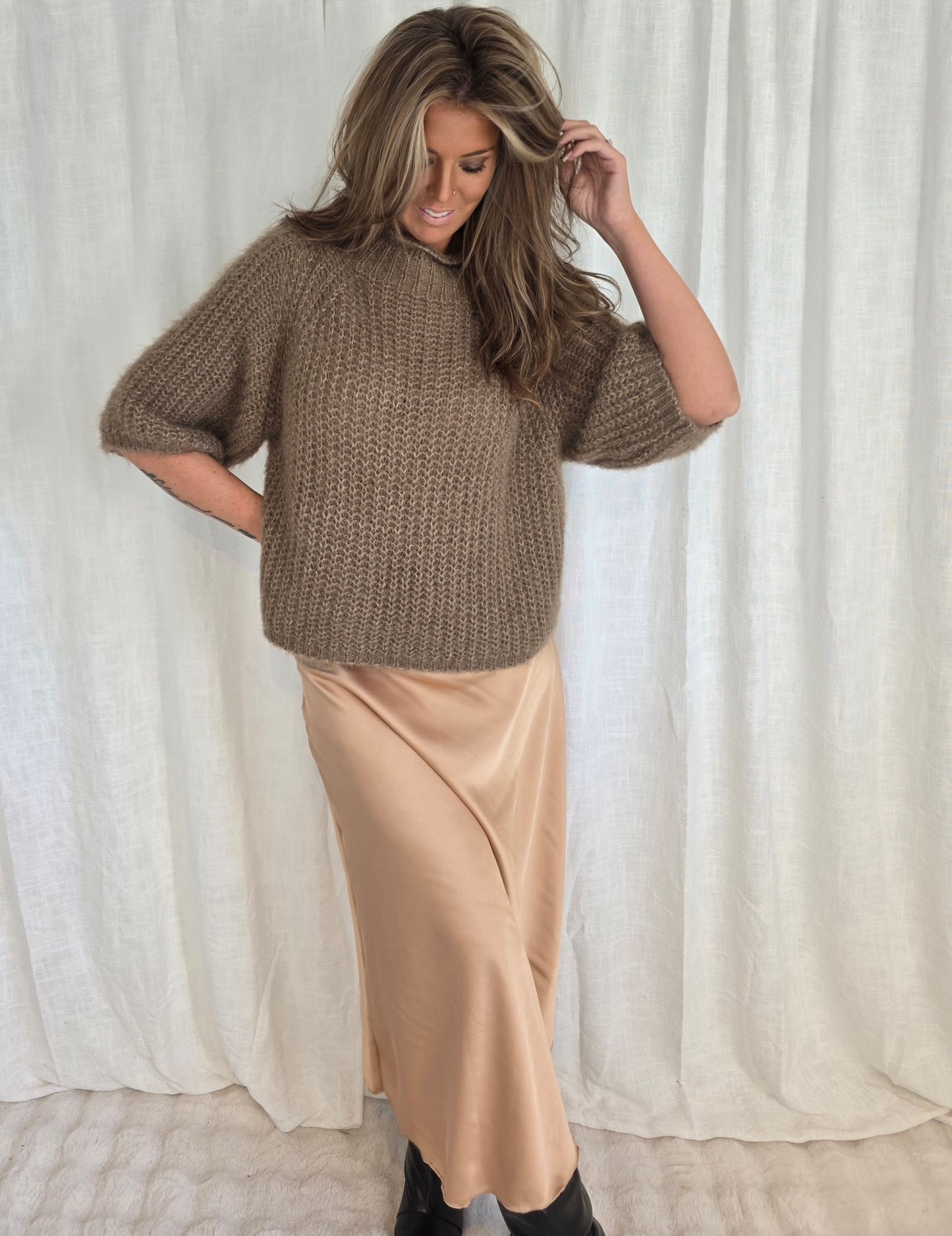 Satinkjol Tina Champagne