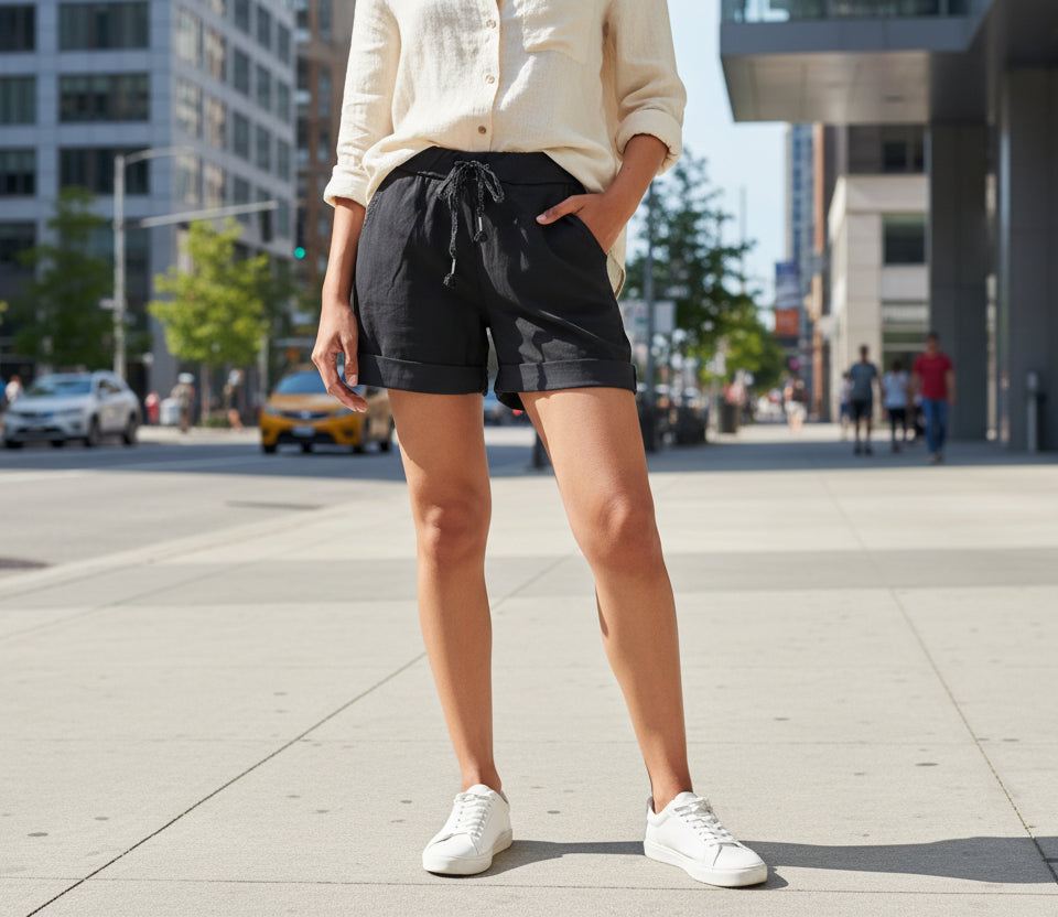 Magiska shorts Svart