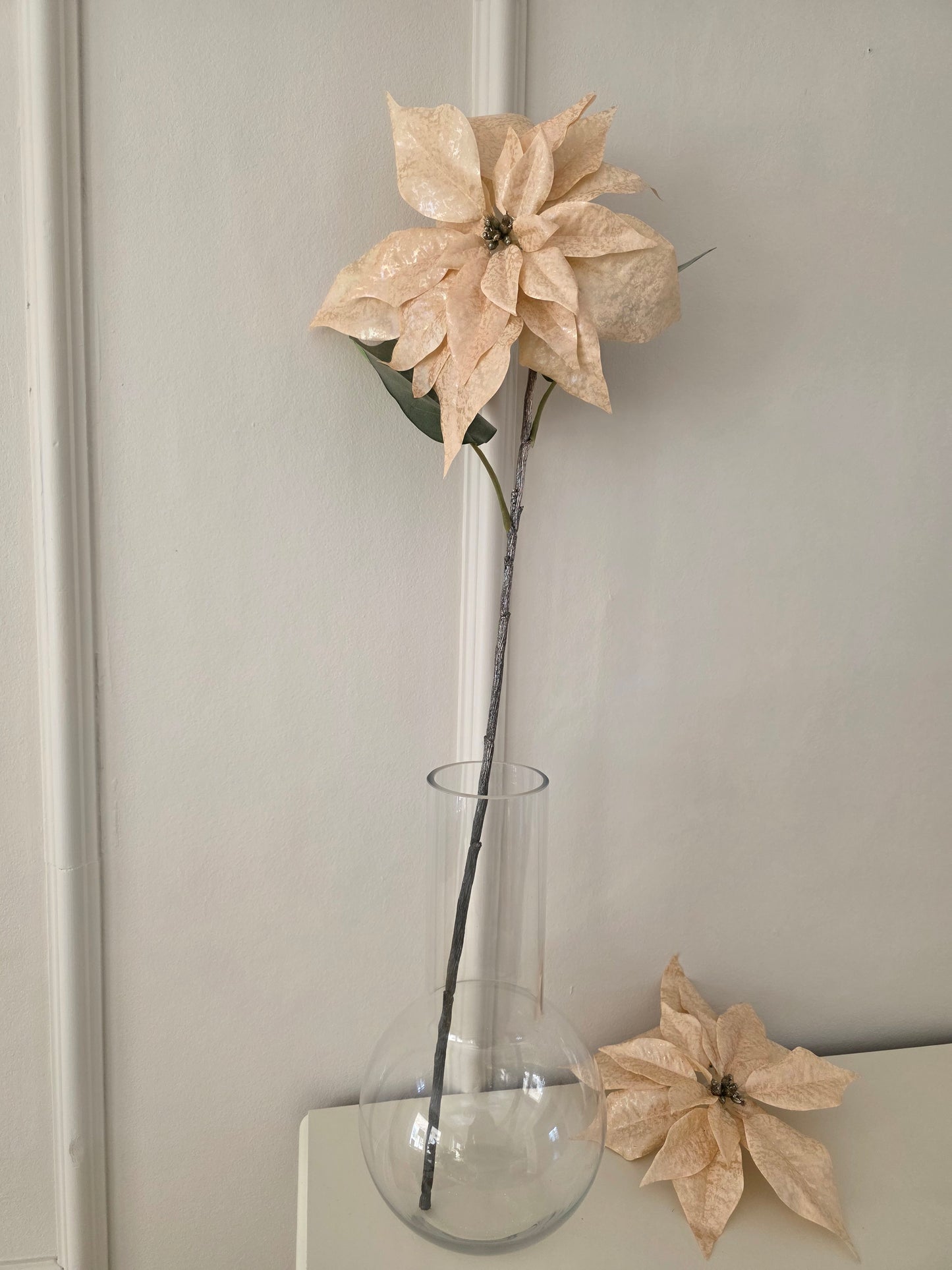 Julstjärna Champange Shimmer 70 cm