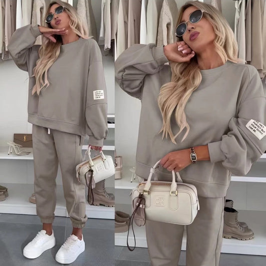 Oversize-set Taupe