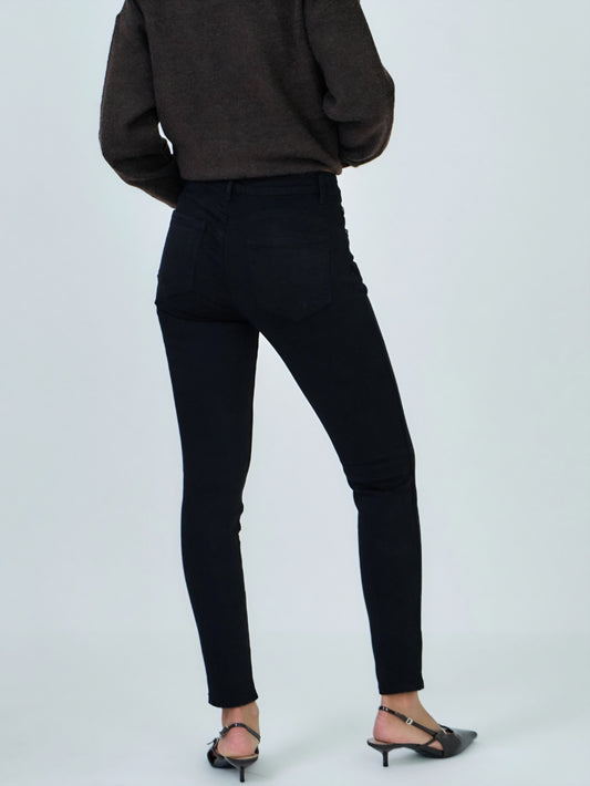 Skiny jeans (Push-up) svart