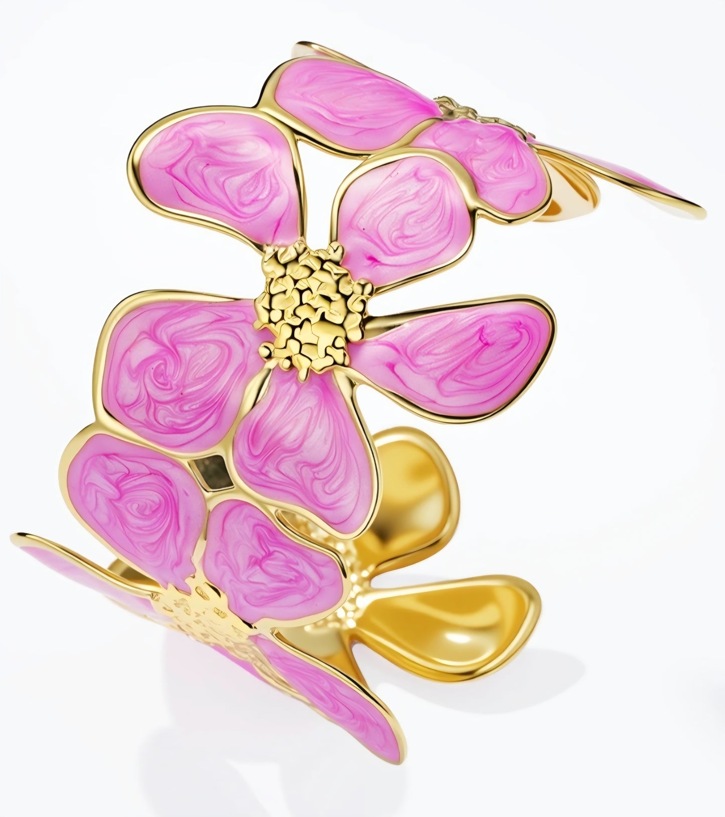 Armband i rostfritt stål Rosa
