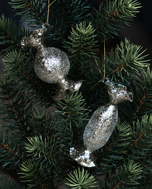 Hänge Karamell Glitter 4-pack
10 cm