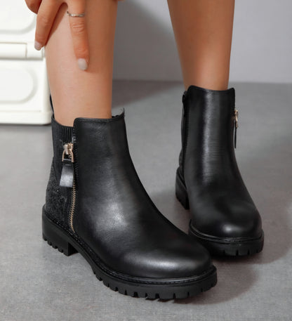 Ankelboots Milano Svart