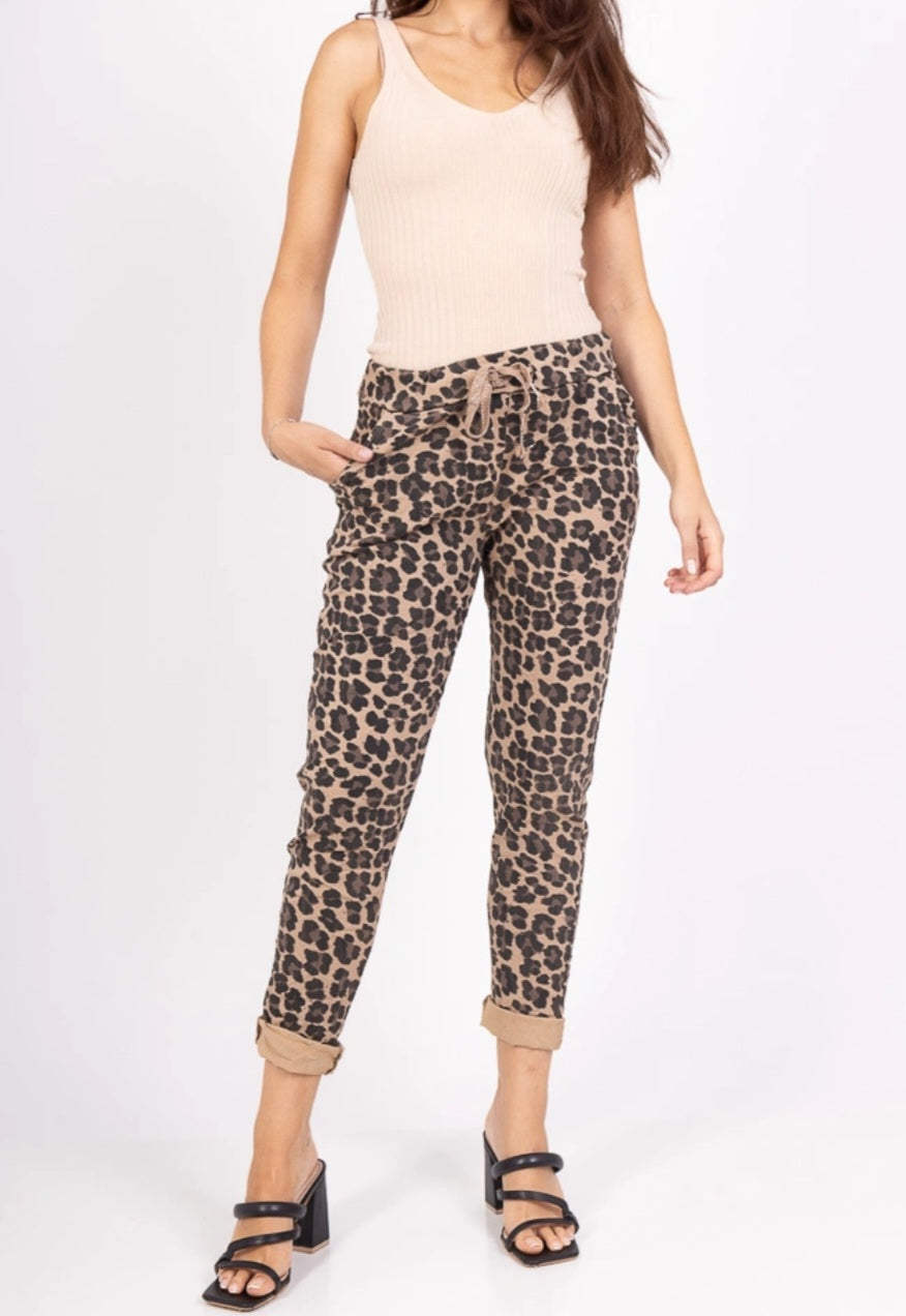 Mirakel Byxor Leopard