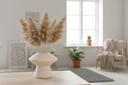 Vas Klara 21 cm Beige