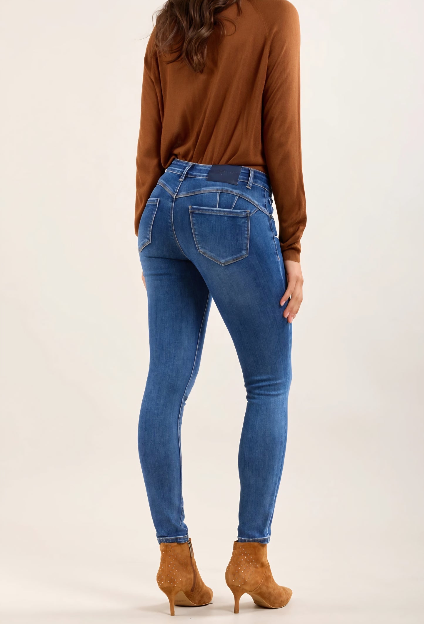 Toxik skinny push-up stretchjeans