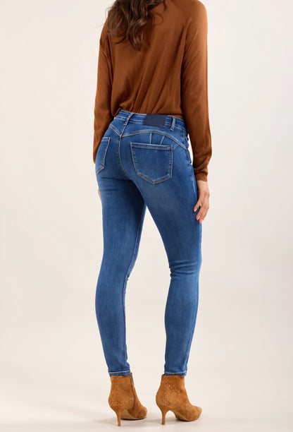 Toxik skinny push-up stretchjeans