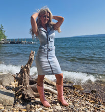 Ladda upp bild till gallerivisning, Cowboy boots Rosa
