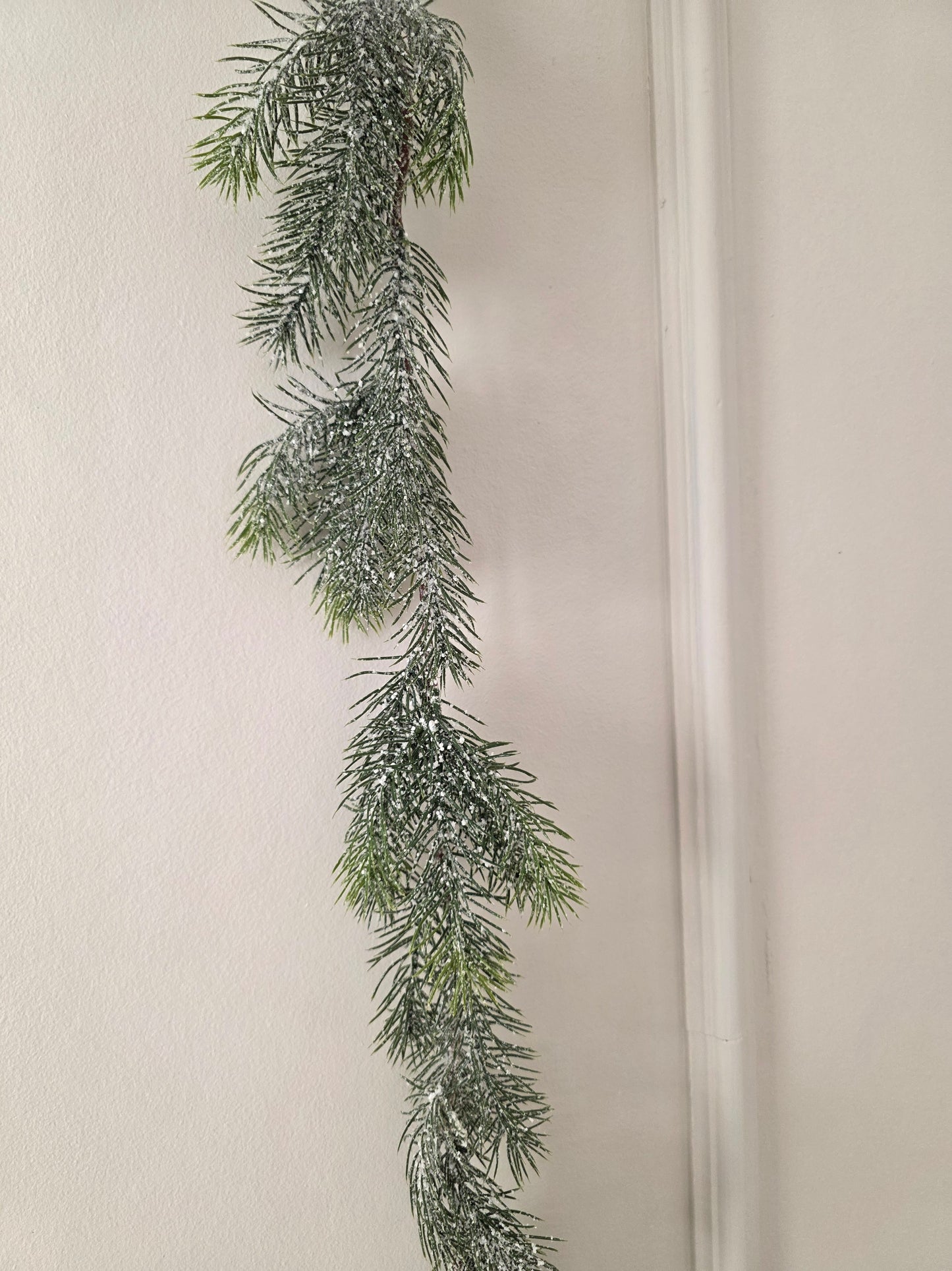 Grangirlang med frost 180 cm