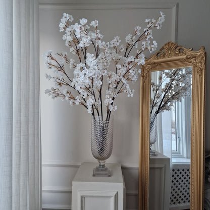 Konst Körsbärsblom 90 cm Vit