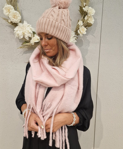 Halsduk Fransar Rosa