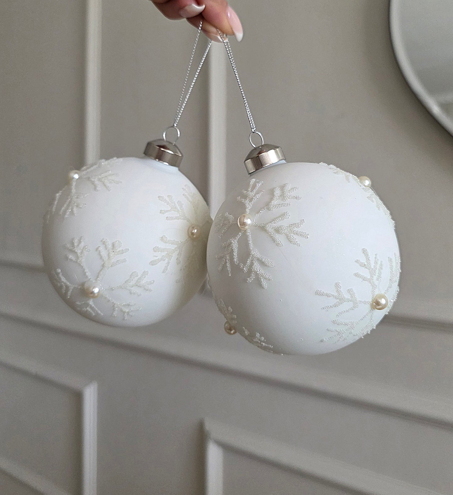 Julkula Snöflinga Vit
Ø10 cm 2-pack