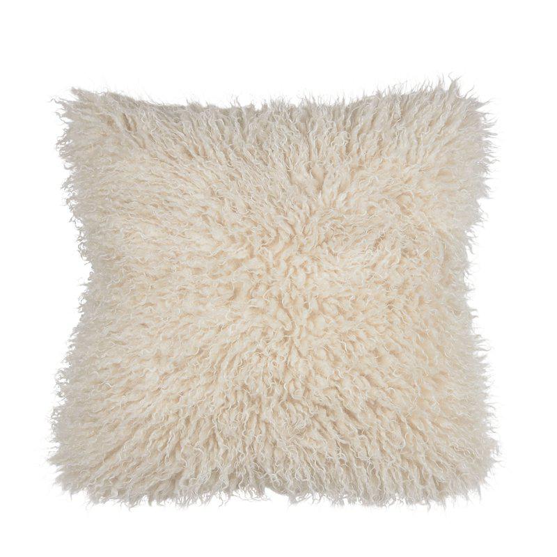 Kuddfodral Curly Vit