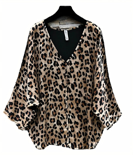 Blus Amnada Leopard