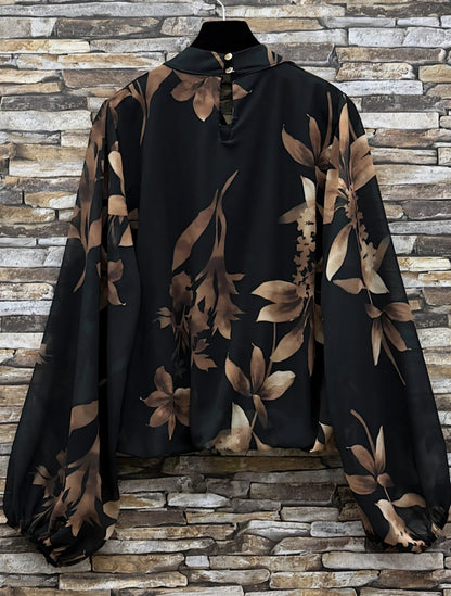 ANALLA-blus Svart