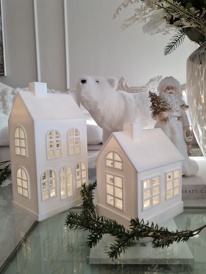 Inomhusdekoration belysning Vinter 22 cm
