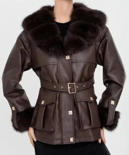 Jacket Amber Brown