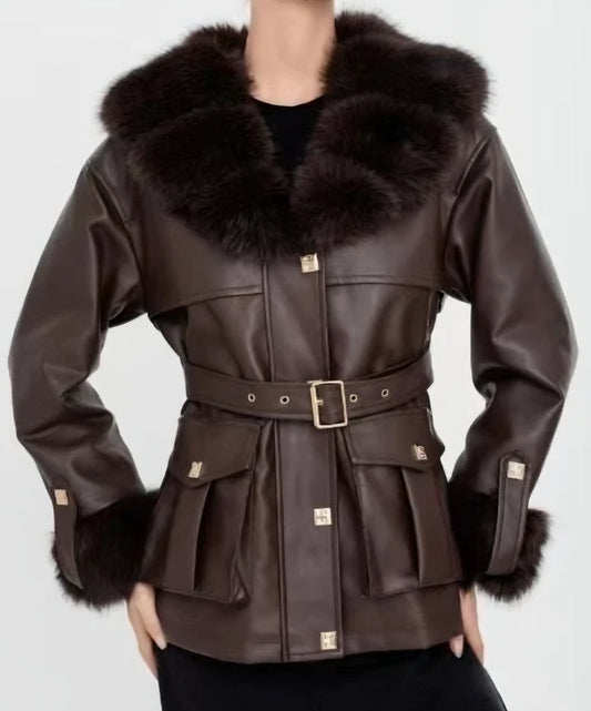 Jacket Amber Brown