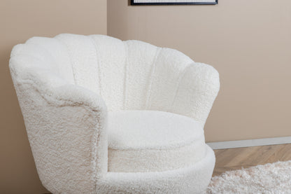 Fåtölj Calais Teddy offwhite