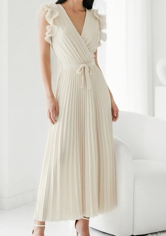 Klänning Melina Beige