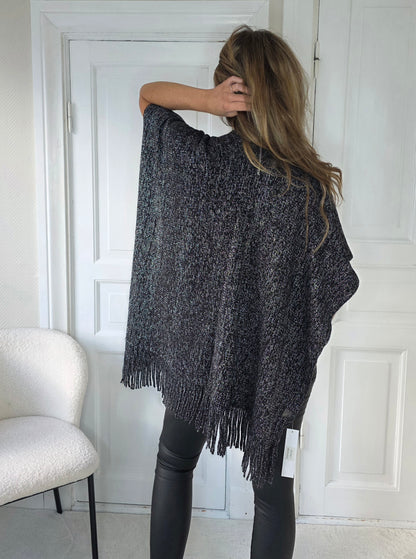 Glänsande Cape Svart