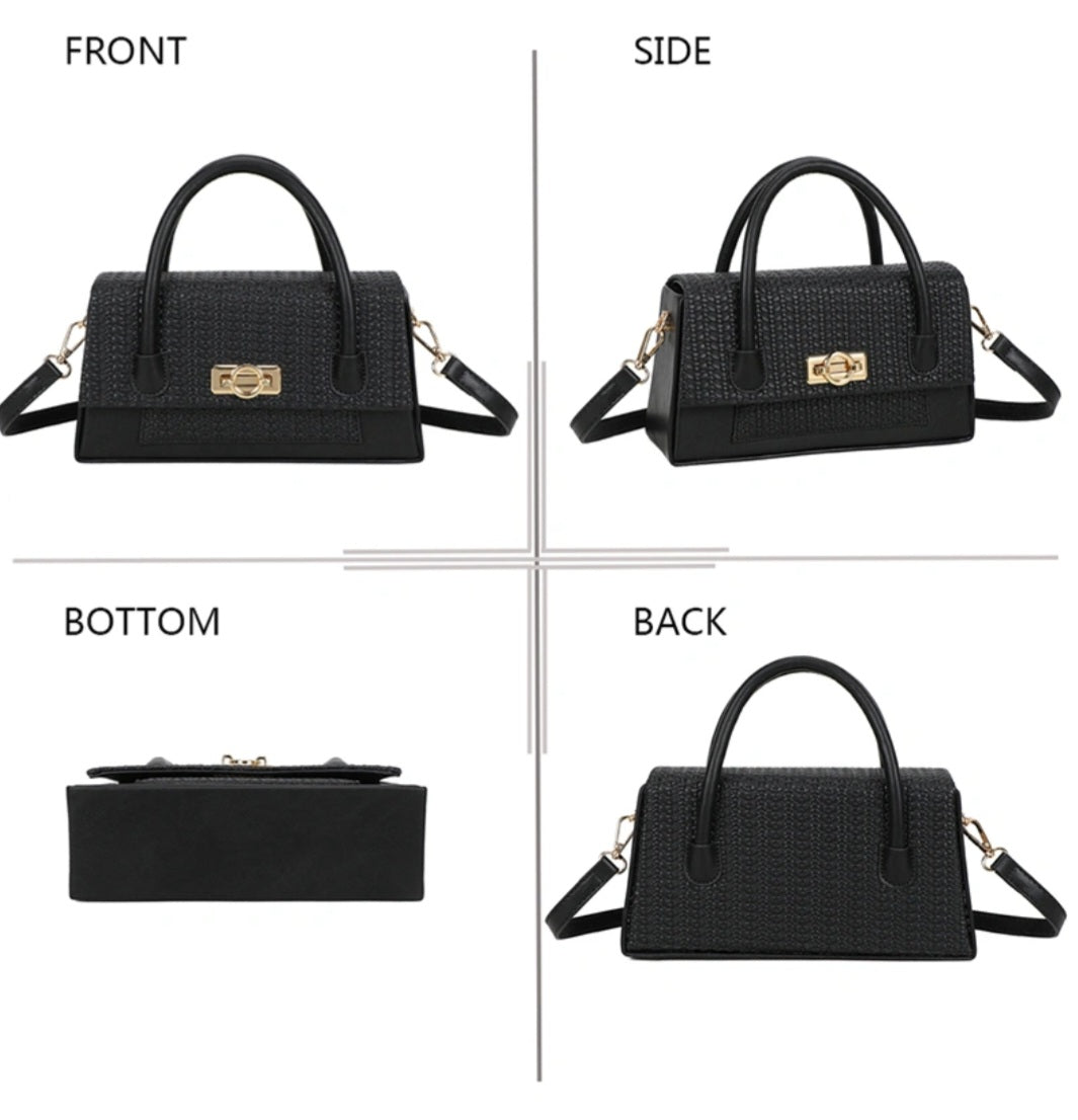 Gallantry Flätad Handväska Svart