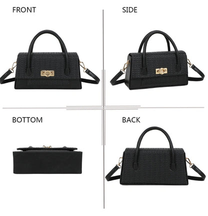 Gallantry Flätad Handväska Svart