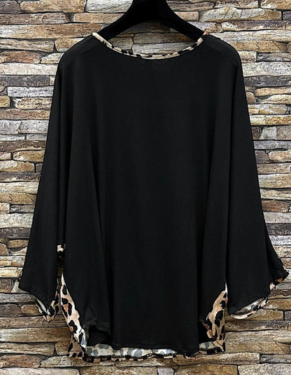 Blus Amnada Leopard