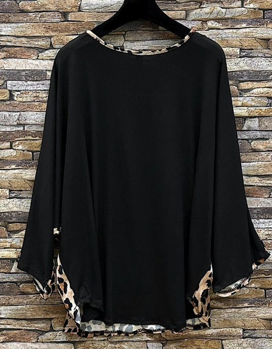Blus Amnada Leopard